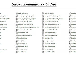 500 ANIMATIONS 3D Model