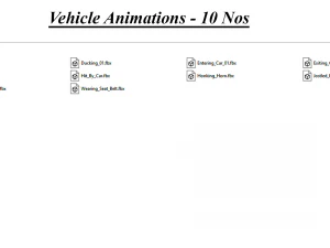 500 ANIMATIONS 3D Model