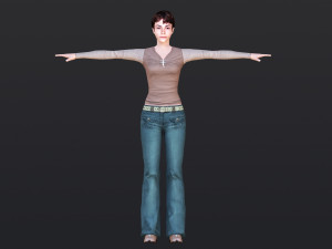 Woman 1 Model 3D