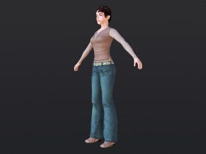 Woman 1 Model 3D