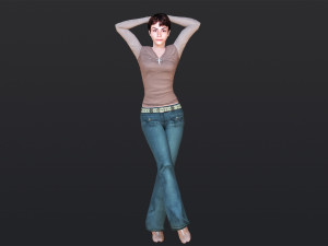 Woman 1 Model 3D