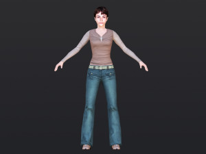 Woman 1 Model 3D