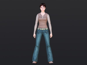 Woman 1 Model 3D