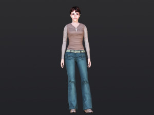 Woman 1 Model 3D
