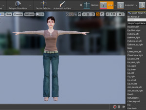 Woman 1 Model 3D