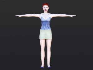 Woman 2 3D Model