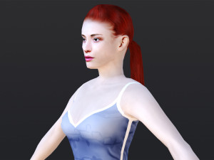 Woman 2 3D Model