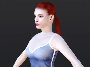 Woman 2 3D Model
