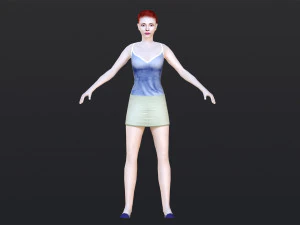 Woman 2 3D Model