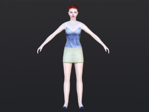 Woman 2 3D Model