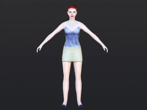 Woman 2 3D Model
