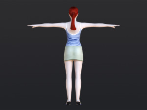 Woman 2 3D Model