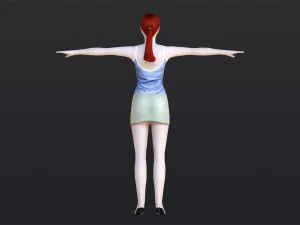 Woman 2 3D Model