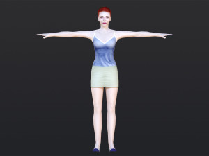 Woman 2 3D Model