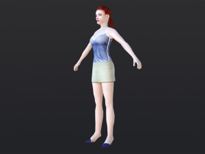 Woman 2 3D Model