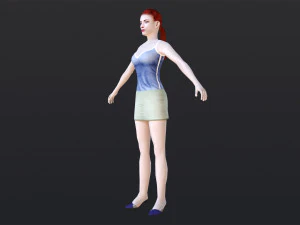 Woman 2 3D Model