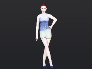 Woman 2 3D Model