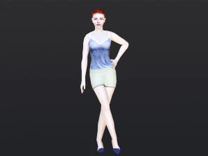 Woman 2 3D Model