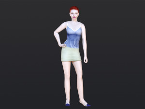 Woman 2 3D Model