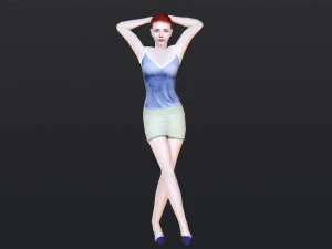 Woman 2 3D Model