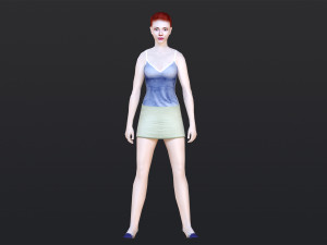 Woman 2 3D Model