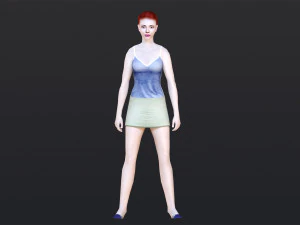 Woman 2 3D Model