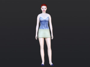 Woman 2 3D Model