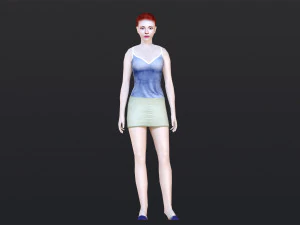 Woman 2 3D Model