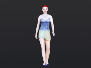 Woman 2 3D Model