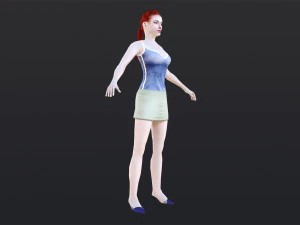 Woman 2 3D Model