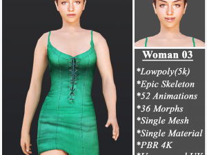 Woman 3 Modelo 3D