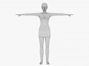 Woman 3 3D Model