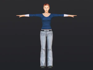 Woman 4 3D Model