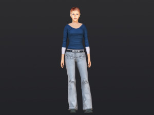 Woman 4 3D 모델
