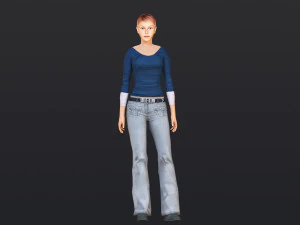 Woman 4 3D Model