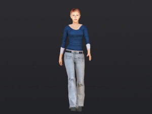 Woman 4 3D 모델