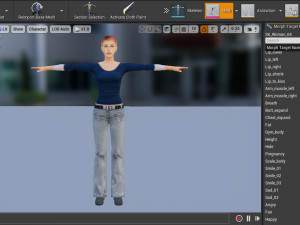 Woman 4 3D 모델