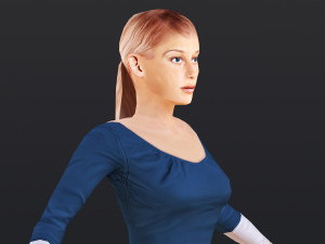 Woman 4 3D 모델