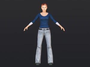 Woman 4 3D Model
