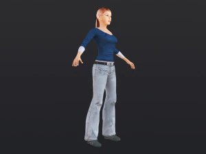 Woman 4 3D Model