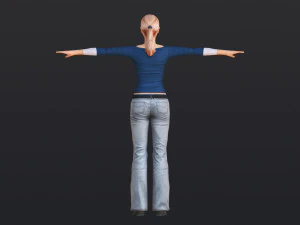Woman 4 3D Model
