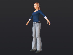 Woman 4 3D 모델