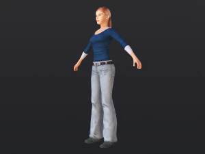Woman 4 3D Model