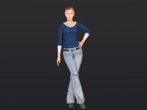 Woman 4 3D 모델