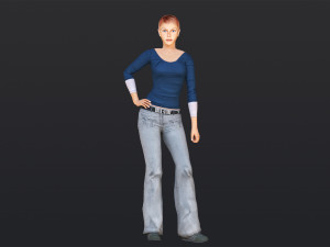 Woman 4 3D 모델