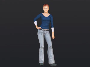 Woman 4 3D Model