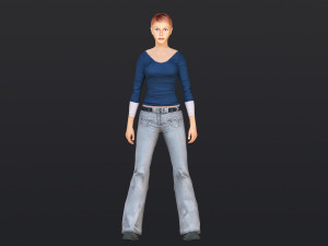 Woman 4 3D 모델
