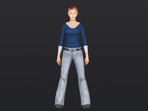 Woman 4 3D Model