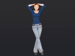 Woman 4 3D 모델