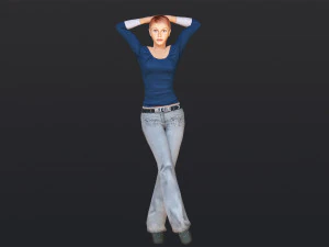 Woman 4 3D Model
